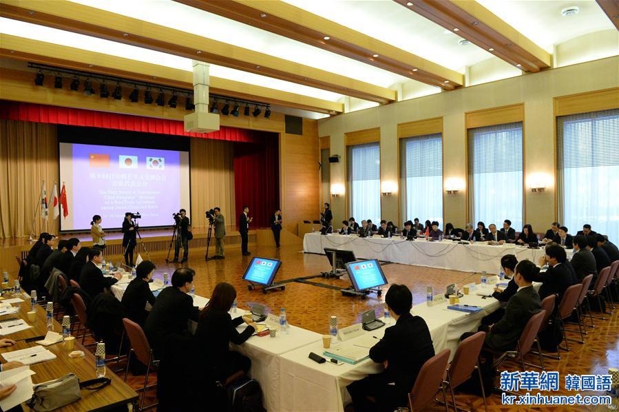 （国际）（3）中日韩自贸区第九轮谈判首席谈判代表会议在东京举行
