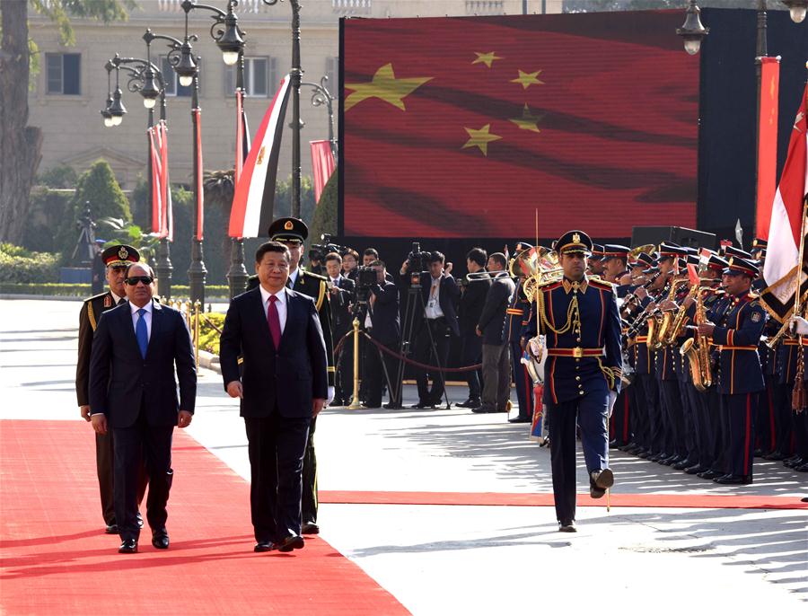 （时政）（2）习近平同埃及总统塞西举行会谈